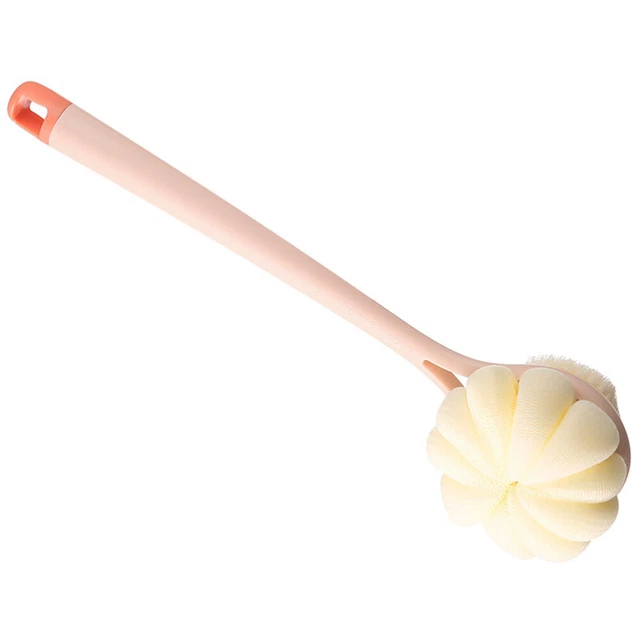 BATH SHOWER LOOFAH Sponge Sponges Long Handle Brush Exfoliating Gentle