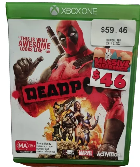 Marvel Dead Pool Deadpool Sony PS3 Playstation 3 RPG Action Adventure Rare  Game
