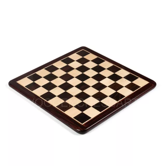 23" Luxury Hand Carved Chessboard only in Rosewood & Maple wood