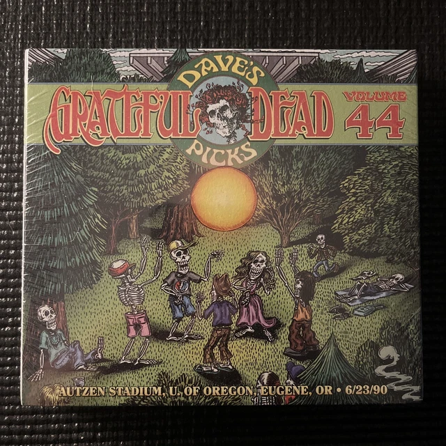 GRATEFUL DEAD DAVE'S Picks 44 Autzen Eugene Oregon 6.23.90 7144/25000 ...