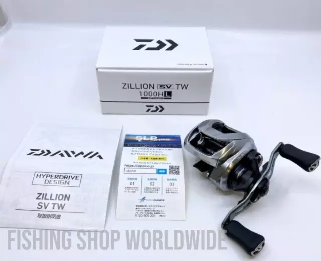 Casting Rolle Daiwa  21 Zillion Sv Tw 1000Hl Left / Casting Reel / Baitcasting