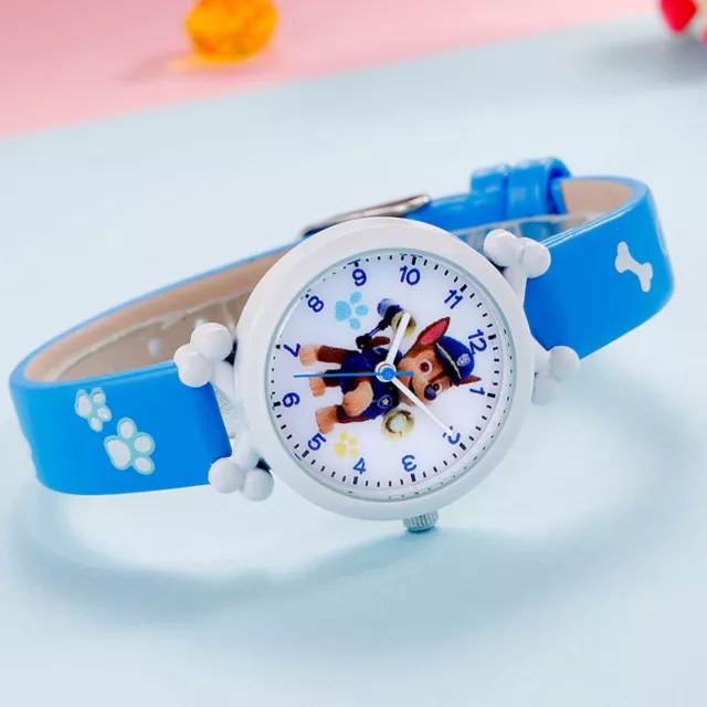 Paw Patrol Helfer auf vier Pfoten Kinder Armbanduhr Kinderuhr Chase Geschenk