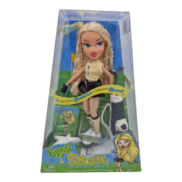 Bratz Doll Cloe Sportz Groovin Golf Edition New Factory Sealed Rare Collectable