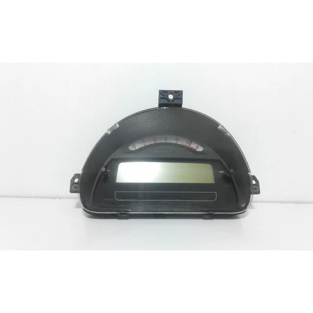 Contour De Compteur Pour Tableau De Bord Citroën C3 II (2) A51 Phase 1 – Pièce D’origine PSA En Bon état