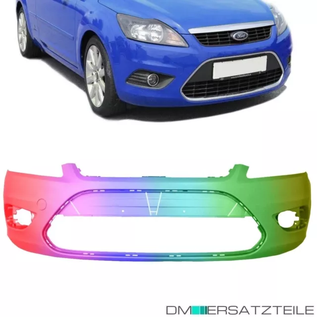 Ford Focus II DA Stoßstange vorne 2007-2011 Facelift ohne PDC ohne SRA LACKIERT