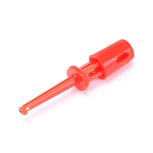 Red/Black/Yellow Hook Clip Mini Grabber Test Probe Lead Wire Kit For Multimeter 2