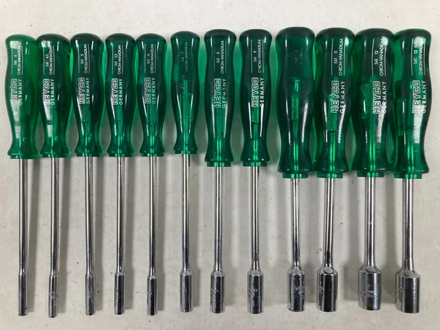 Heyco 541 Schraubendreher Steckschlüssel satz 4 - 13 mm