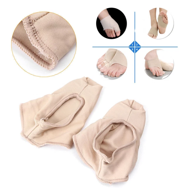 Corrector de punta de juanete hallux valgus alisador grande férula alivio del dolor del pie 2 piezas