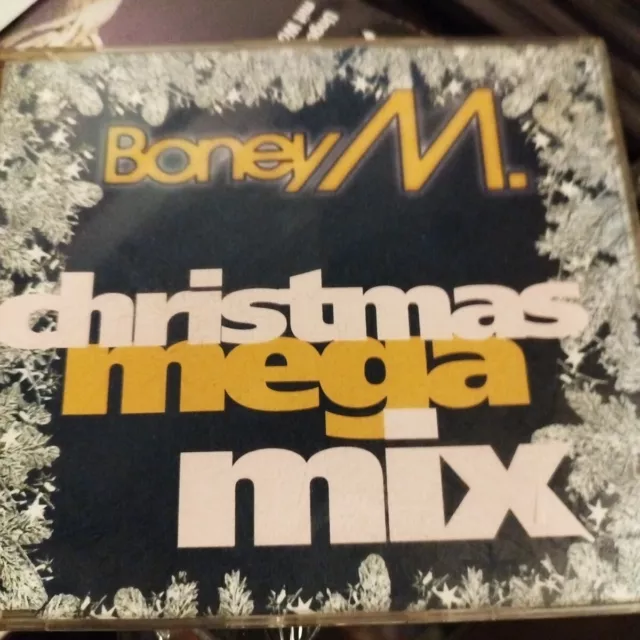 Boney M.- Christmas Megamix- Hansa 1992- 4-Track-MCDvsehr Guter Zustand