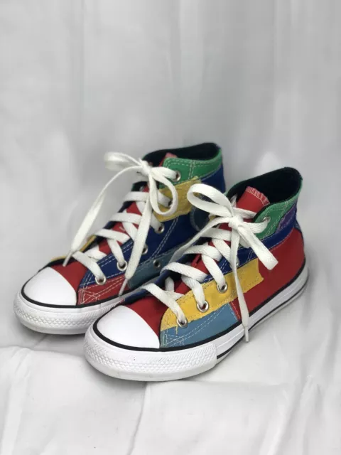 Converse Chuck Taylor All Star Hi Sneaker  Little Kid  13 Patchwork Multicolor