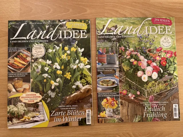 LandIdee - Land erleben & genießen | Ausgaben: 01/02 2020 & 03/04 2021 | Magazin