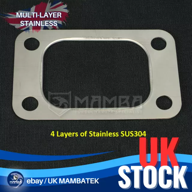 T3 TURBO GASKET STAINLESS for GT30 GT35 SKYLINE XR6 VL RB30 T3 TURBO GASKET STAINLESS for GT30 GT35 SKYLINE XR6 VL RB30
