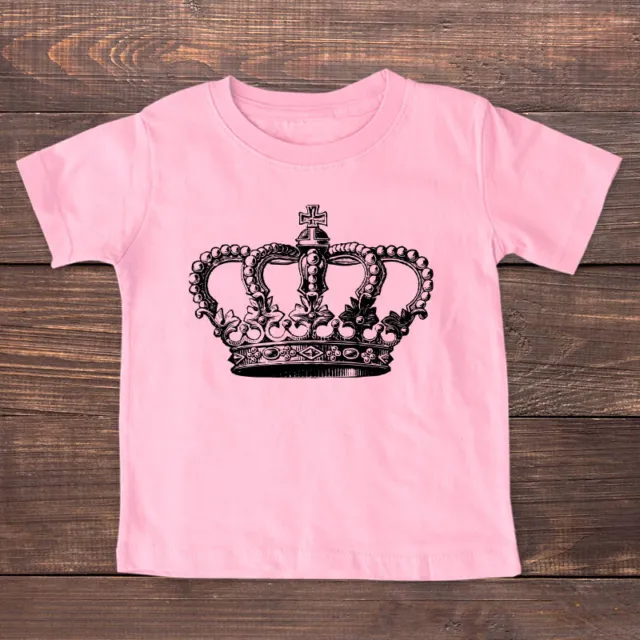 Crown 17 Graphic - cute funny Baby Bodysuit Kids Toddler Youth Shirt