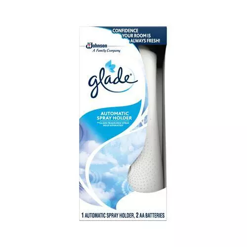 Glade Automático Ambientador Spray Soporte, Para Hogar Y Baño, 1 Contar