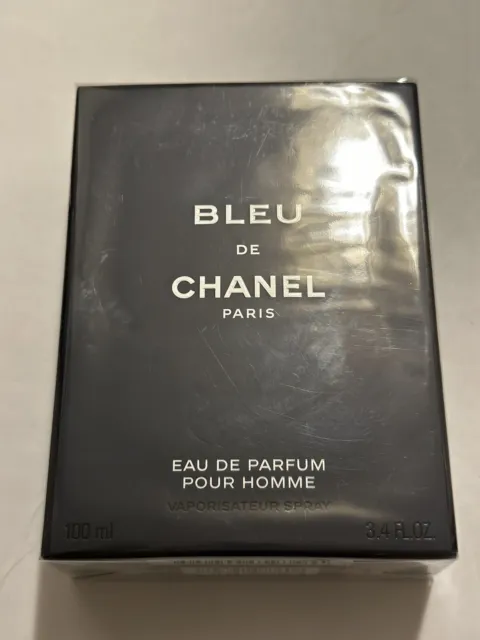 CHANEL BLUE BLEU eau de parfum 100ml - EMPTY BOTTLE And Box £12.00 -  PicClick UK