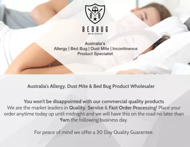 Bed Bug Mattress Protector, Cover, Encasement, Certified. 3