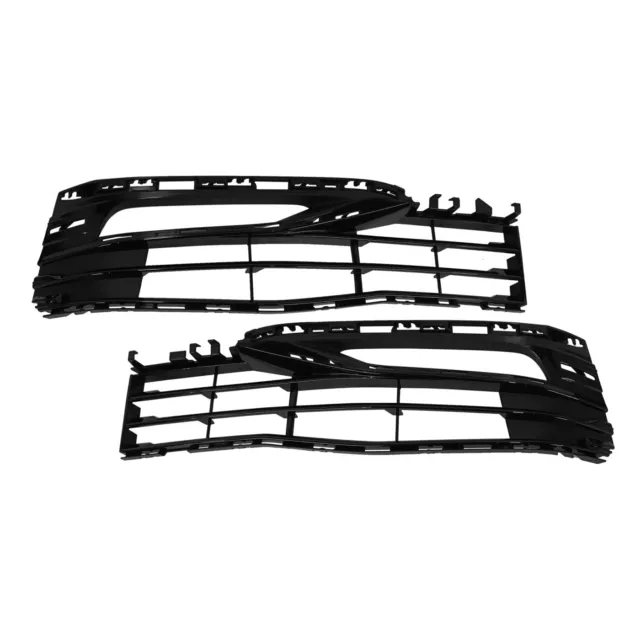 Pair Set of 2 Bumper Face Bar Grilles Front Driver & Passenger Side for 530 540