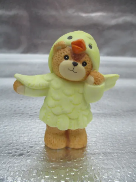 Vintage 1987 Rigg Enesco Lucy and Me Bear Yellow Easter Chick Costume