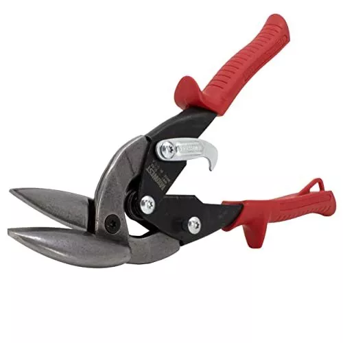 MIDWEST Tool and Cutlery Aviation Snip Left Cut Offset Tin Cutting MWT-6510L