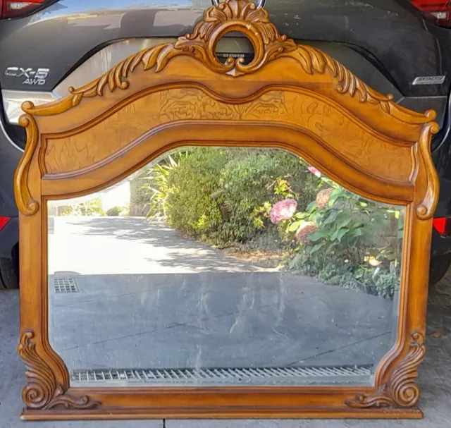 Large Ornate Vintage Mirror