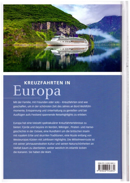 Kreuzfahrten in Europa Die schönsten Routen und Ziele an Europas Küsten Neu! 2