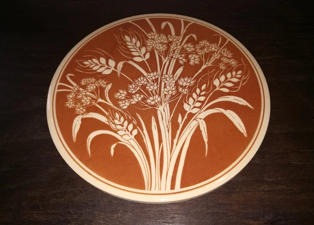 DESSOUS DE PLAT en céramique et liège artisanal Ile anglo-normande de Jersey 90' EUR 7,00