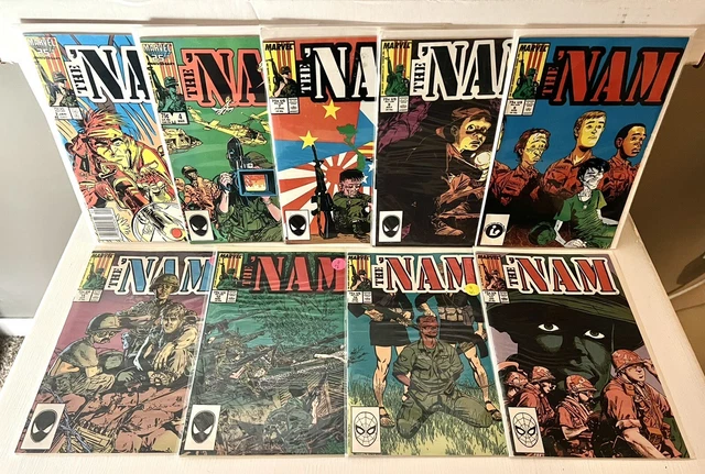 🩸The ‘Nam Lot #2-79 (27 Books!) See Description For Numbers 1987 War