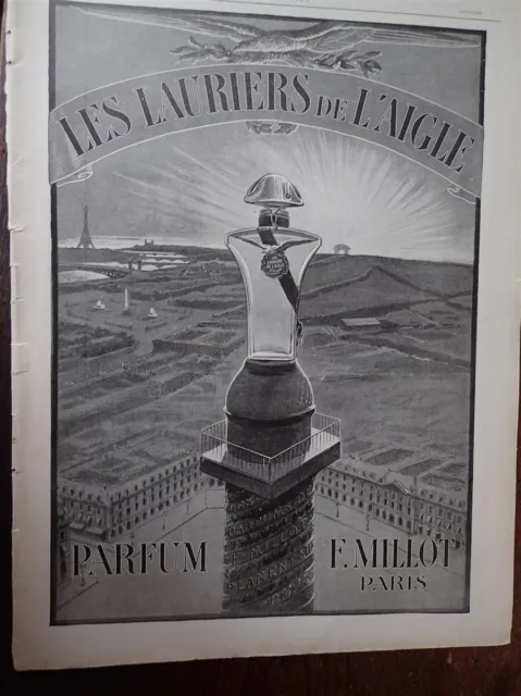 parfum MILLOT + HOUBIGANT + ROSES D'ORSAY + ARNOLD + DURANDAL  ILLUSTRATION 1913