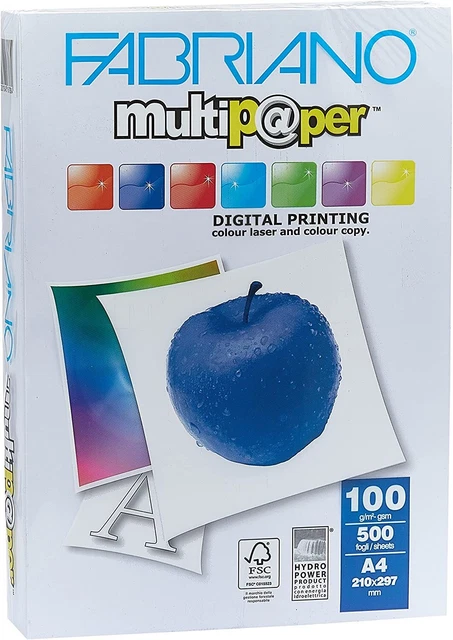 253669 Fabriano Risma MULTIPAPER g/m2 100 Carta