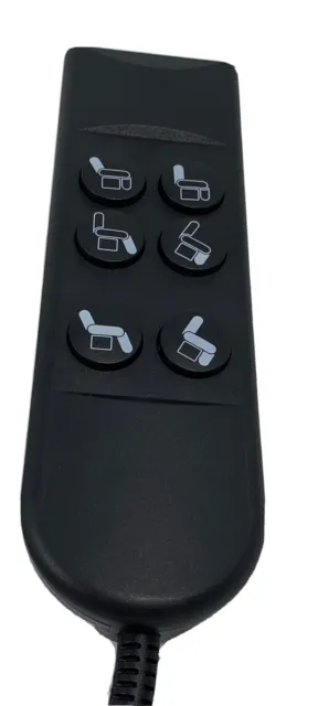 Universal 6 Button 5 pin Recliners Lift Chairs Controller Remote Replacement