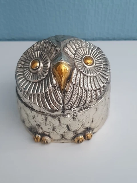 Boîte à Bijoux Hibou Strass main image 1