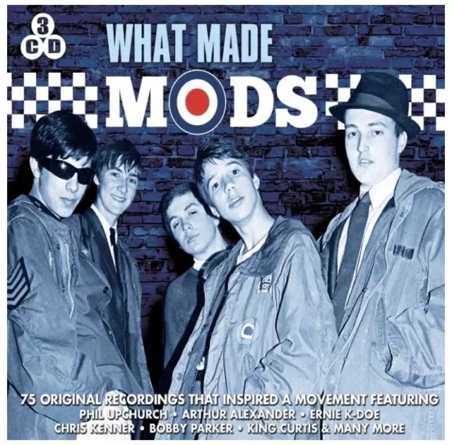 What Made Mods CD (2014) NEW SEALED 3 Disc Box Set 1960s R&B Blues Soul Ska 3