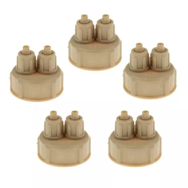 5pcs Aquarium CO2 DIY Reaktor CO2 Generator für Wasser gepflanzt Aquarium