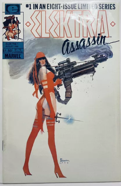 Elektra Assassin Issue 1 Marvel Comic Book BAGGED AND BOARDED
