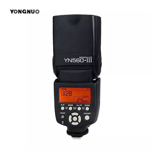 YONGNUO YN560III 2.4G Wireless Flash Speedlight for Canon Nikon Pentax Camera