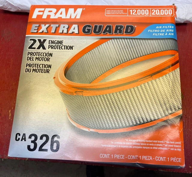 FRAM EXTRA GUARD Air Filter CA326 New 12.99 PicClick