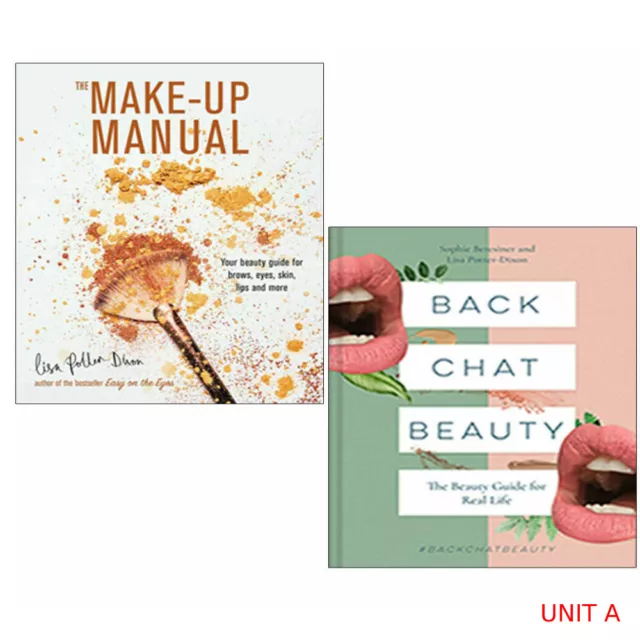 Makeup Hannah Martin, Make-up Manual Lisa Potter-Dixon 2 Books Set  Hardcover NEW
