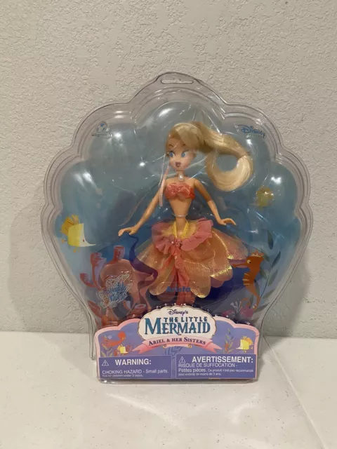 The Little Mermaid Ariel & Her Sisters Arista Doll Figure Brand New Disney Store