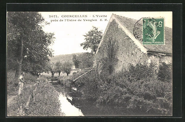 CPA Courcelles, L´Yvette 1910