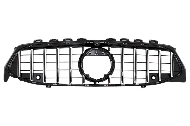 Grille for Mercedes CLA X118 C118 2019+ Chrome Stripes GT-R Panamericana Design