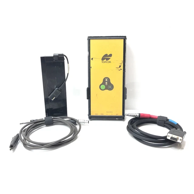 TOPCON LEGACYE 01830001XX GPS GNSS GLONASS Receiver + Battery Cable