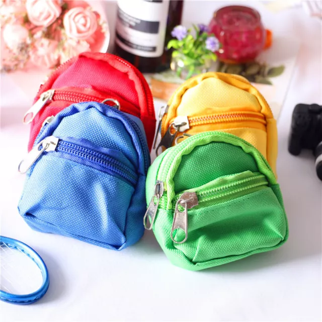 School Bag 1:12 Dollhouse Shoulder Bag Backpack Decoration Miniature Accessories