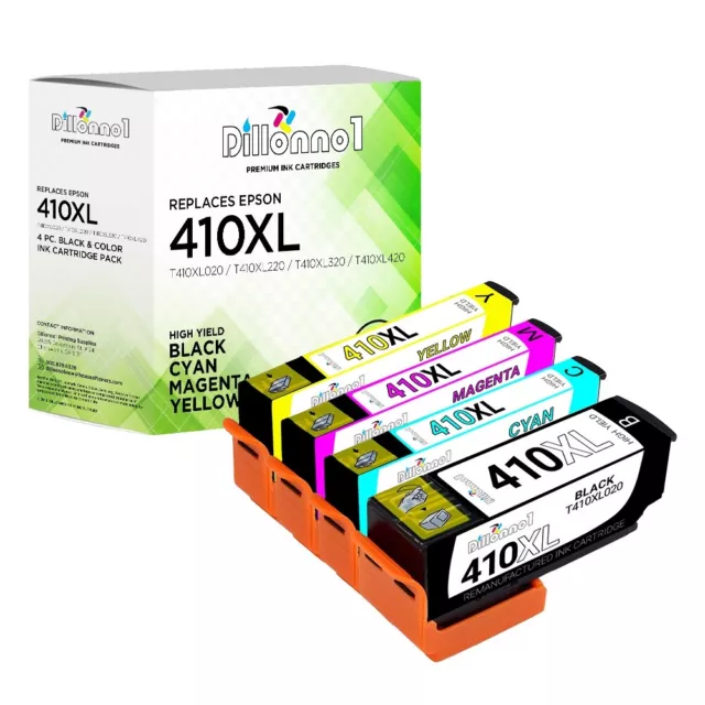 410 XL T410XL Reman Epson Ink Cartridges for Expression XP-640 XP-830
