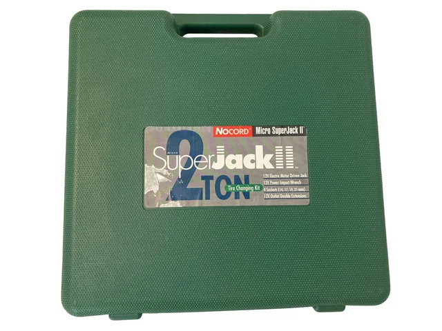 micro super jack2 2 ton jack impact wrench 12V DC sockets case