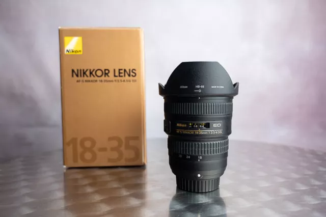 Nikon AF-S Nikkor 18-35 mm F/3.5-4.5 G FX-Objektiv OVP