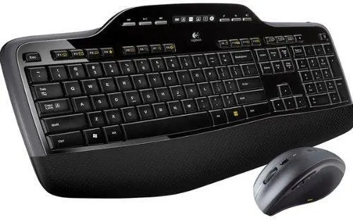Logitech MK710 Cordless Desktop Keyboard & M705 Mouse Combo - Black