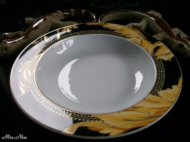 Rosenthal Versace Ikarus Vanity 2 x Suppenteller 22 cm ***1 A NEUWARE***