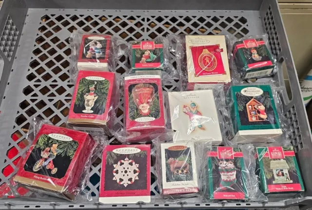 Hallmark Keepsake Ornaments Lot Of 13