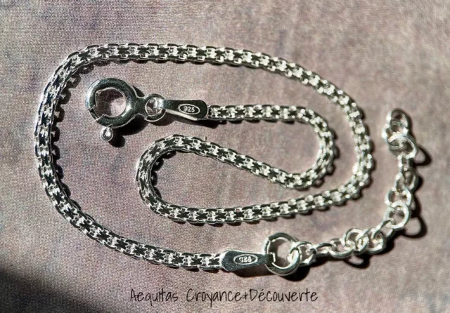 Bracelet Chaîne Forcat Double Argent 925/Double Forcat Chain Bracelet Silver 925