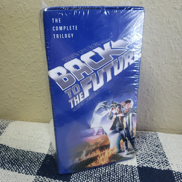BACK TO THE Future The Complete Trilogy VHS 2002 3-Tape Set Brand New ...